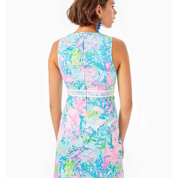 NWT Lilly Pulitzer Railee Shift Dress Fished Wish - Picture 2 of 6